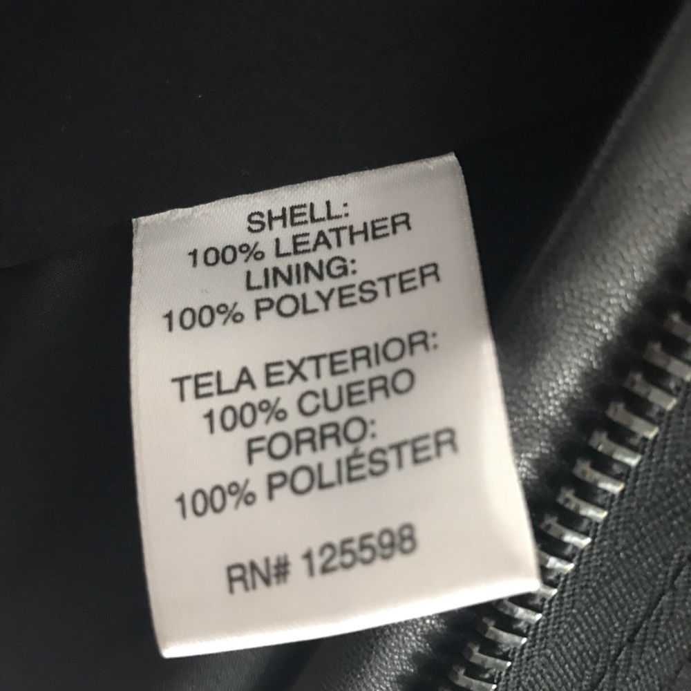 Ellen Tracy lambskin leather jacket size S/M - Picture 2 of 8